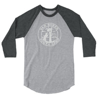 3/4 sleeve raglan shirt - white logo